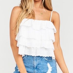 show me your mumu lace tank